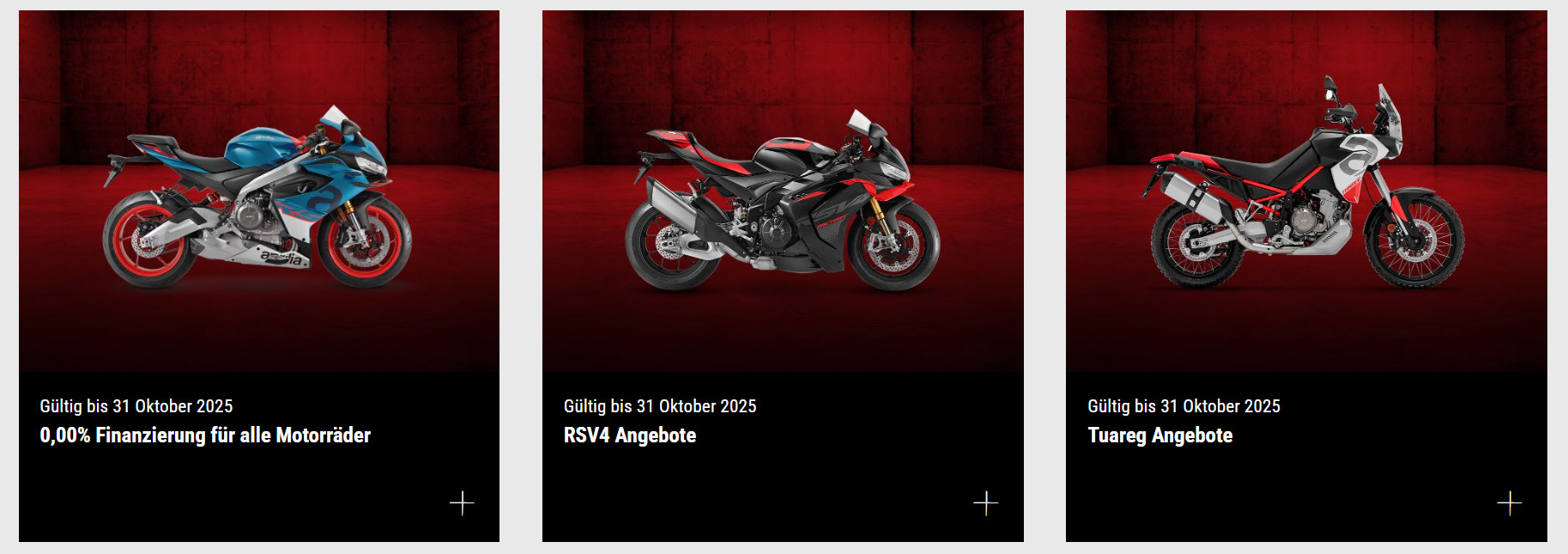 Aktionen Aprilia Okt 25 01