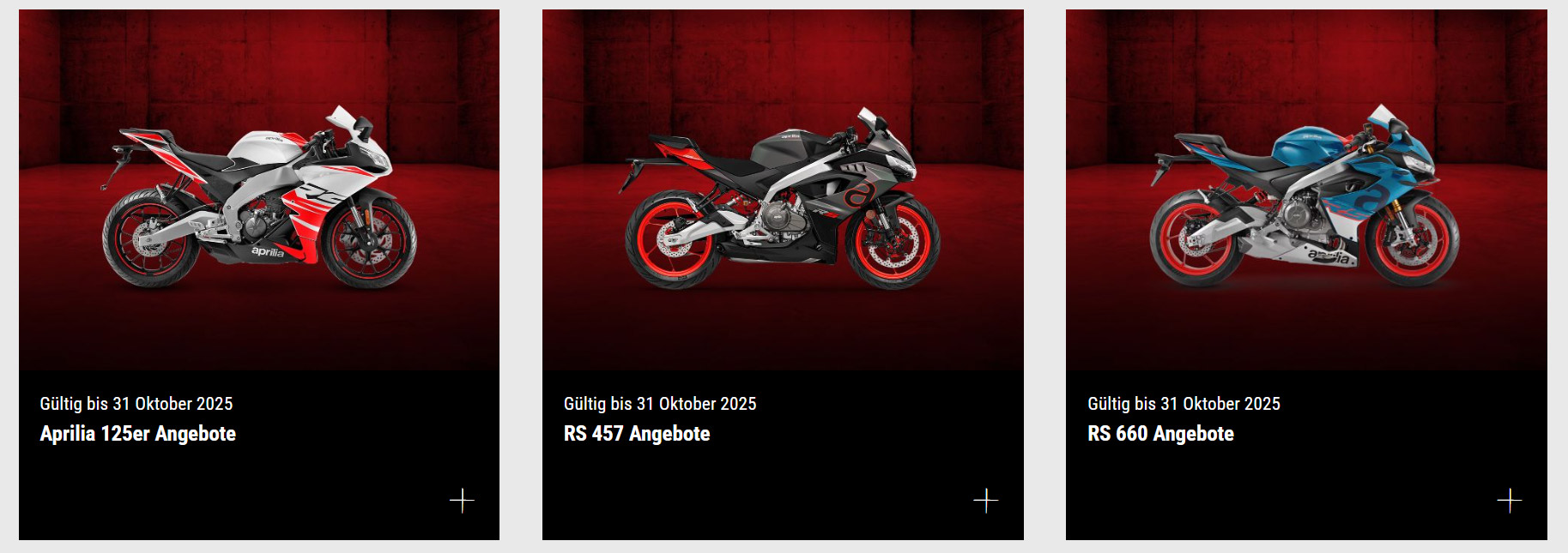 Aktionen Aprilia Okt 25 02