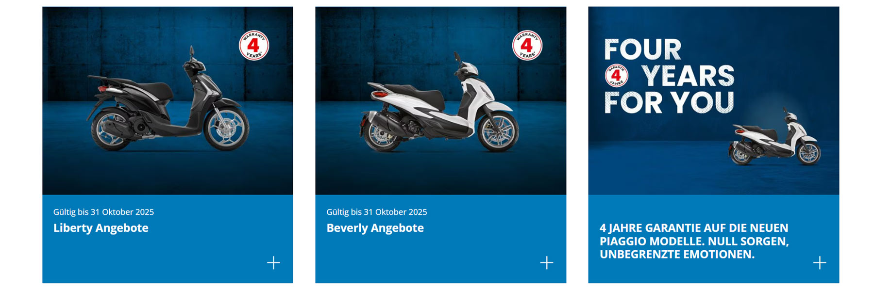 Piaggio Angebote 2025 Okt 02